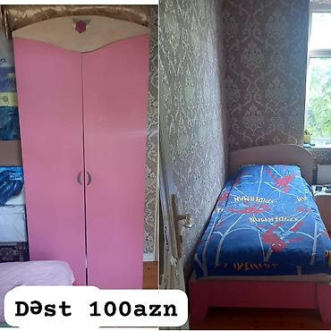 Uşaq otağı dəsti Kravat ve dolab birlikde satılır 100 azn matras var