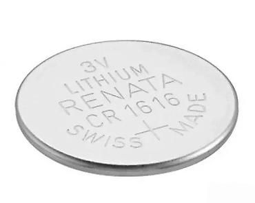 Baterije: Renata CR1616 litijumska dugmasta baterija – 3V - Tip: CR1616 (dugme — 1