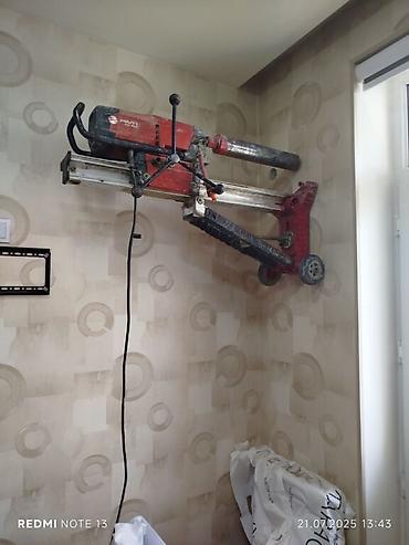 Beton işləri: #Betonkesme #betondeşmə Beton kubik kərpic - dən kəsim deşim — 23