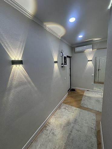 квартира манас аренда: 1 комната, 54 м², Ала-Арча ТРЦ Элитка, 1 этаж, Дизайнерский ремонт — 10