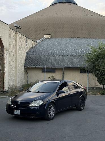 Унаа сатуу: Nissan Primera: 2003 г., 1.6 л, Кол менен иштөөчү, Бензин, Хетчбек — 2