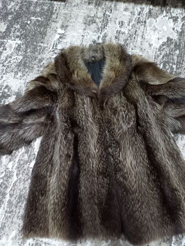 kaputi od vestackog krzna: One size, With lining, Mink, color - Brown