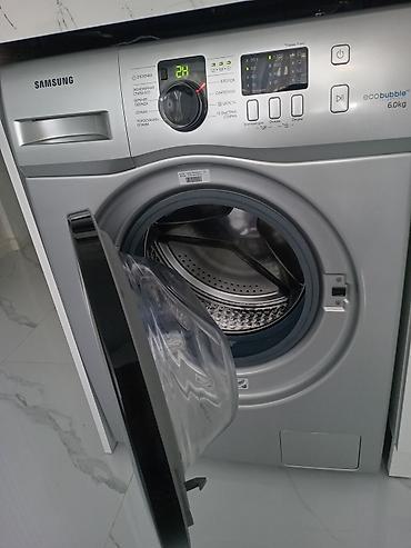 kondisoner temiri: Samsung paltaryuyan maşın – EcoBubble 6.0 kg - Yük: 6 kq - Ön — 3