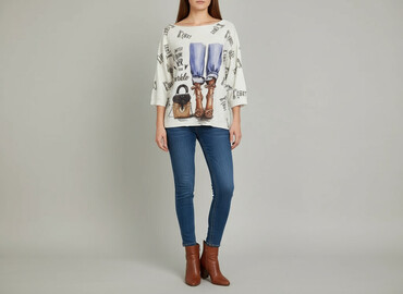 długie bluzki do legginsów allegro: Bluzka damska, rozmiar One size