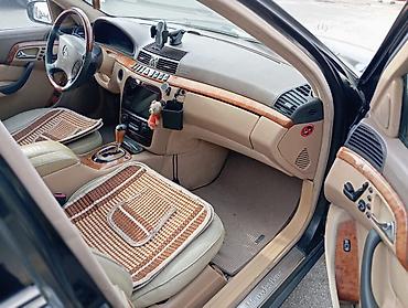avtomobil aksesuarlar: Mercedes-Benz S 500: 5 l | 2000 il Sedan — 8