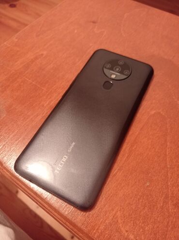 Tecno Camon 20, 128 ГБ, цвет - Черный, Отпечаток пальца, Две SIM карты