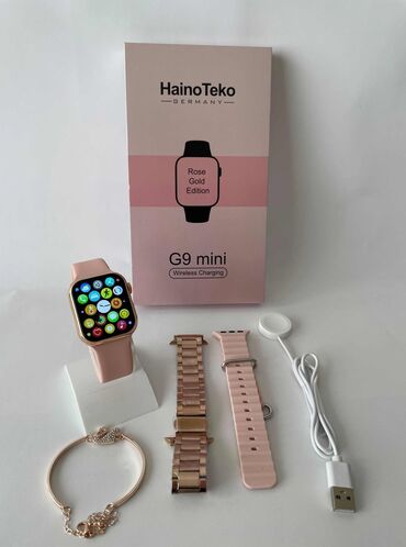 nar nömrə qiymətləri: Новый, Смарт часы, Apple, цвет - Розовый