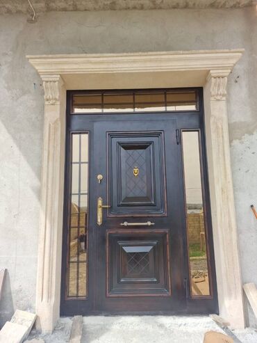 Həyət darvazaları: Seyf qapilari və Otaq qapıları istənilən ölçüyə və zövqə uyğun — 8