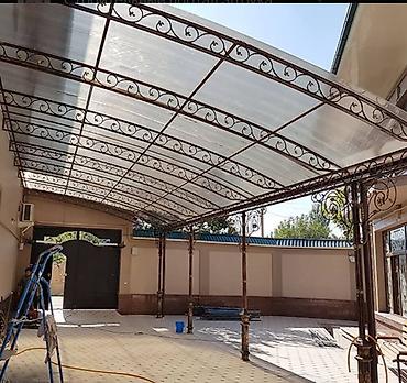 Сварка: Навесы поликарбонат. сотовый поликарбонат,профилированный — 10