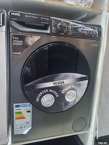 logi electronics: Paltaryuyan Vestel R1W912T2BSX 9 KG yuma tutumu 1200 dövr sıxma — 1