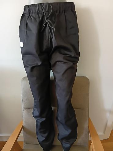 Pantalone: Muške radne pantalone – modeli sa gumom u struku - Materijal: čvrsta — 5