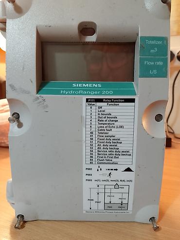 grisko: Siemens HydroRanger 200 – ultrazvučni uređaj za merenje nivoa i — 1