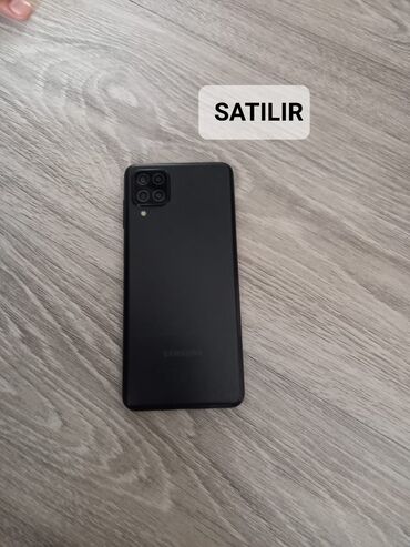 samsung a70 ekranı: Samsung Galaxy A12, 32 GB, rəng - Qara, Sensor