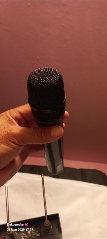 karaoke mikrofon bluetooth: Б/у Радио Микрофон Sennheiser, Доставка в районы