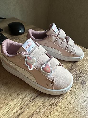 nike react: Состояние новых. Детские кроссовки PUMA для девочки - Застежка: два — 3