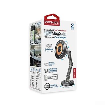 Техника и электроника: Promate Magnus-Qi 15W Wireless Car Charger Bütün kateqoriyalar • — 1