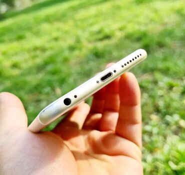 Apple iPhone: IPhone 6s Plus, Б/у, 128 ГБ, Серебристый, Наушники, Зарядное устройство, Защитное стекло, 100 % — 4