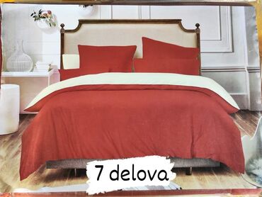 Posteljina: Posteljine matirani satenski pamuk Set sadrzi 7 delova: Cena: 3200 din — 9