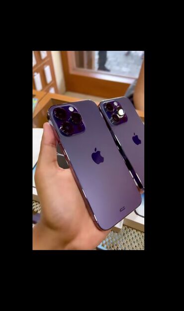 iphone 14 pro ikinci el: IPhone 14 Pro, 256 GB, Deep Purple