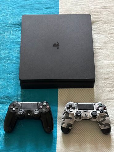 playstation icarəsi: Play station 4 slim 1 pultla 320 2 pultla 360 azn 1Tb 500 gb 1