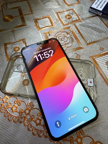 iphone 12 mavi: IPhone 12 Pro, 128 GB, Mavi, Face ID
