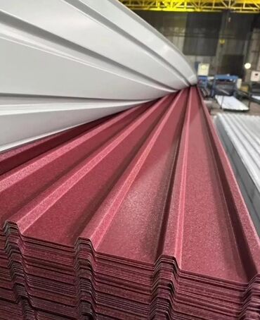 İzolyasiya materialları: Profil təbəqə (metallik dam və hasar paneli) - Material: rəngli