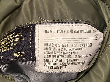 alpha industries: Продам бомбер Альфа индастриз МА-1. Оригинал, б/у. Состояние отличное — 7