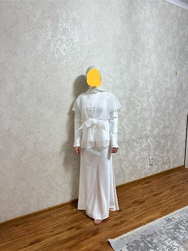 mona miss: Белый нарядный комплект в стиле modest/тройка Надела один раз на той — 1