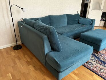 divan v stile loft: Угловой диван, Б/у, Нераскладной, С подъемным механизмом, Велюровая ткань, Нет доставки