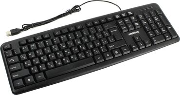Другие аксессуары для компьютеров и ноутбуков: Клавиатура проводная SmartBuy SBK-112U-K станет надежным дополнением