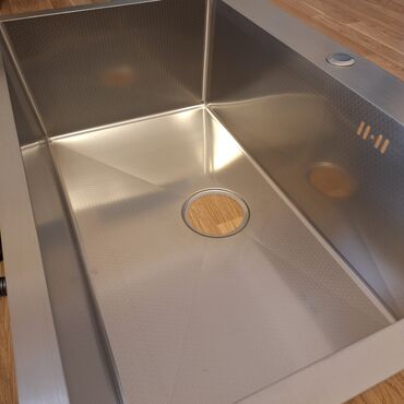 Mətbəx çanaqları: Yeni Kvadrat Mətbəx çanağı, Şkafsız, Paslanmaz polad, Pulsuz çatdırılma — 11