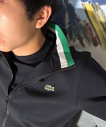 lacost: Мужская толстовка, L, XL, Lacoste, Новый, цвет - Синий — 3