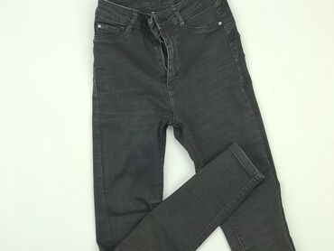 jeansy z gumką damskie: Jeans, Cropp, 2XS (EU 32), condition - Very good