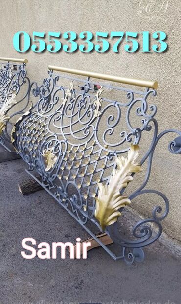 Balkon məhəccərləri: Balkon məhəccəri, Dəmir — 8