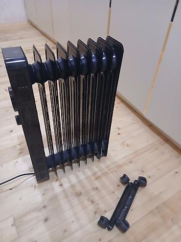 Техника и электроника: KUMTEL yağlı radiator – elektriklə işləyən, qara rəngdə, 9 bölməli — 4