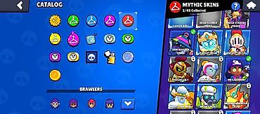 Другие игры и приставки: Аккаунт Brawl Stars - 37 из 99 бойцов открыто. Топ по трофеям на — 14