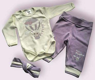 Kompleti: TipTop bebi set za novorođenče – 3 dela Veličine su različite Sadržaj — 24