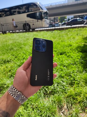 Xiaomi: Xiaomi Redmi Note 14, 256 GB, rəng - Qara, 
 Barmaq izi, Face ID