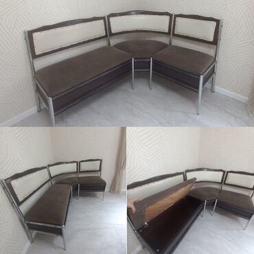 kompyuter masası: Künc divan, Bazalı