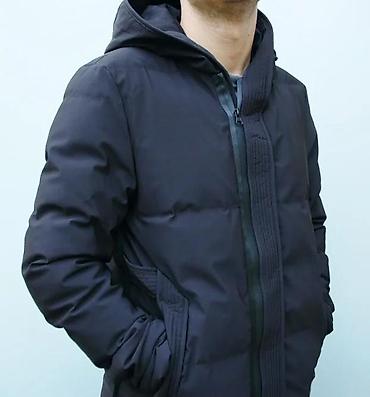 Zimske jakne: Muška zimska parka – crna - Duža parka kroja do sredine butina za — 11