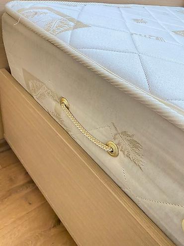 used bed: Односпальная кровать, Б/у, С ящиком для хранения, длина - 205 см — 4
