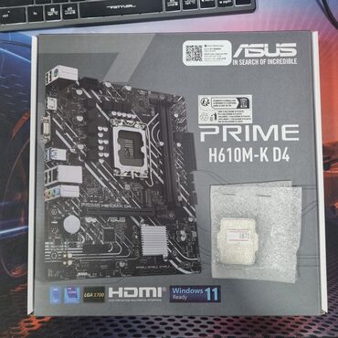 материнские платы asrock: Материнская плата, Новый, Asus, LGA1700, Для ПК