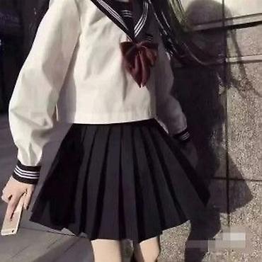 Костюмы с юбкой: Костюм с юбкой, Модель юбки: Плиссе, Мини, Топ, Китай, L, XL — 8