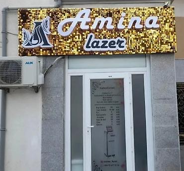 Reklam lövhələri: Xüsusi vitrin və fasad üçün hazırlanmış reklam lövhələri və işıqlı — 14