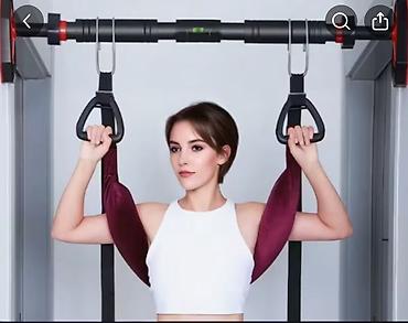 pulla: Qapı Ştangasına Asılan Qarın/Kalça Kəməri (Ab Straps) - Qapı və ya — 1