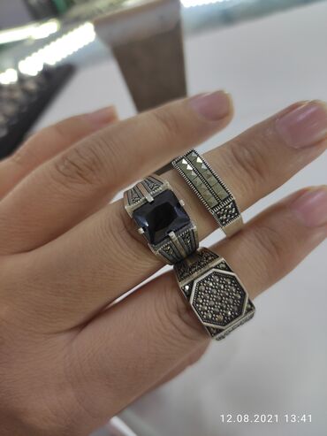 женское кольцо: Серебро с марказидами пробы 925 Производитель Тайланд Размеры имеются