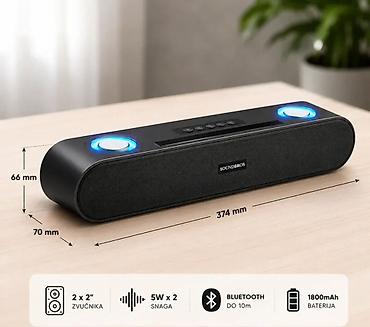 car bluetooth adapter: SOUNDBROS ABS-2207 – Bežični Bluetooth zvučnik Uživajte u čistom — 1