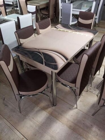 Setovi stolova i stolica: STO I 6 STOLICA 200 EUR Roba iz uvoza. Atraktivni dezeni. Stolovi su — 14