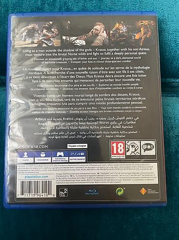 Video oyunlar və konsollar: God of war, ps4/ps5 gedir, Ciziqi yoxdur əla vəziyyətdədir — 2