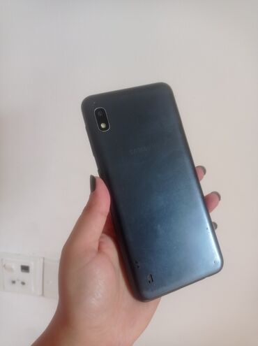 Samsung: Samsung Galaxy A22, 32 GB, rəng - Qara, Barmaq izi, İki sim kartlı